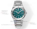 GH Factory IWC Replica Swiss 9015 Mechanical Green Face Stainless Steel Watch 40mm 